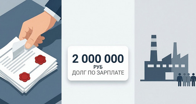В Ивановской области промышленно-коммерческая фирма задолжала работникам более 2 млн рублей